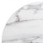 Bolero Pre-drilled Round Table Top Marble Effect 600mm - Image 4