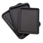 Nisbets Essentials Non Stick Baking Trays (3 Pack)