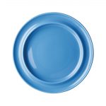 Olympia Heritage Raised Rim Plates Blue 253mm (4 Pack)