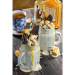 Utopia Biodegradable Paper Straws Blue Stripes (250 Pack) - Image 2