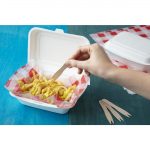 Fiesta Compostable Wooden Chip Forks (1000 Pack) - Image 6