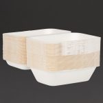 Fiesta Compostable Bagasse Hinged Food Containers 183mm (250 Pack) - Image 8