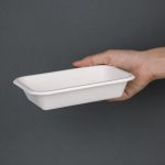 Fiesta Compostable Bagasse Food Trays 16oz (50 Pack) - Image 4