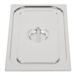 Vogue Heavy Duty Stainless Steel 1/1 Gastronorm Tray Lid - Image 2