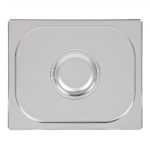 Vogue Heavy Duty Stainless Steel 1/2 Gastronorm Tray Lid - Image 5