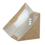 Vegware Compostable Kraft Sandwich Wedges 65mm (500 Pack) - Image 4