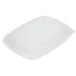 Fastpac Large Rectangular Food Container Lids 1.35Ltr  (150 Pack)