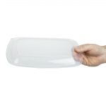 Fastpac Large Rectangular Food Container Lids 1.35Ltr  (150 Pack) - Image 4