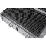 Buffalo Bistro Double Ribbed Contact Grill - Image 9