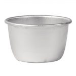 Vogue Aluminium Mini Pudding Basin 200ml