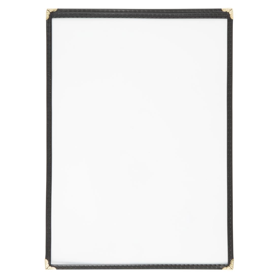 e292_upd25-1.jpg Olympia American Style Menu Cover Black A4 - Image 1