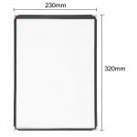 Olympia American Style Menu Cover Black A4 - Image 2