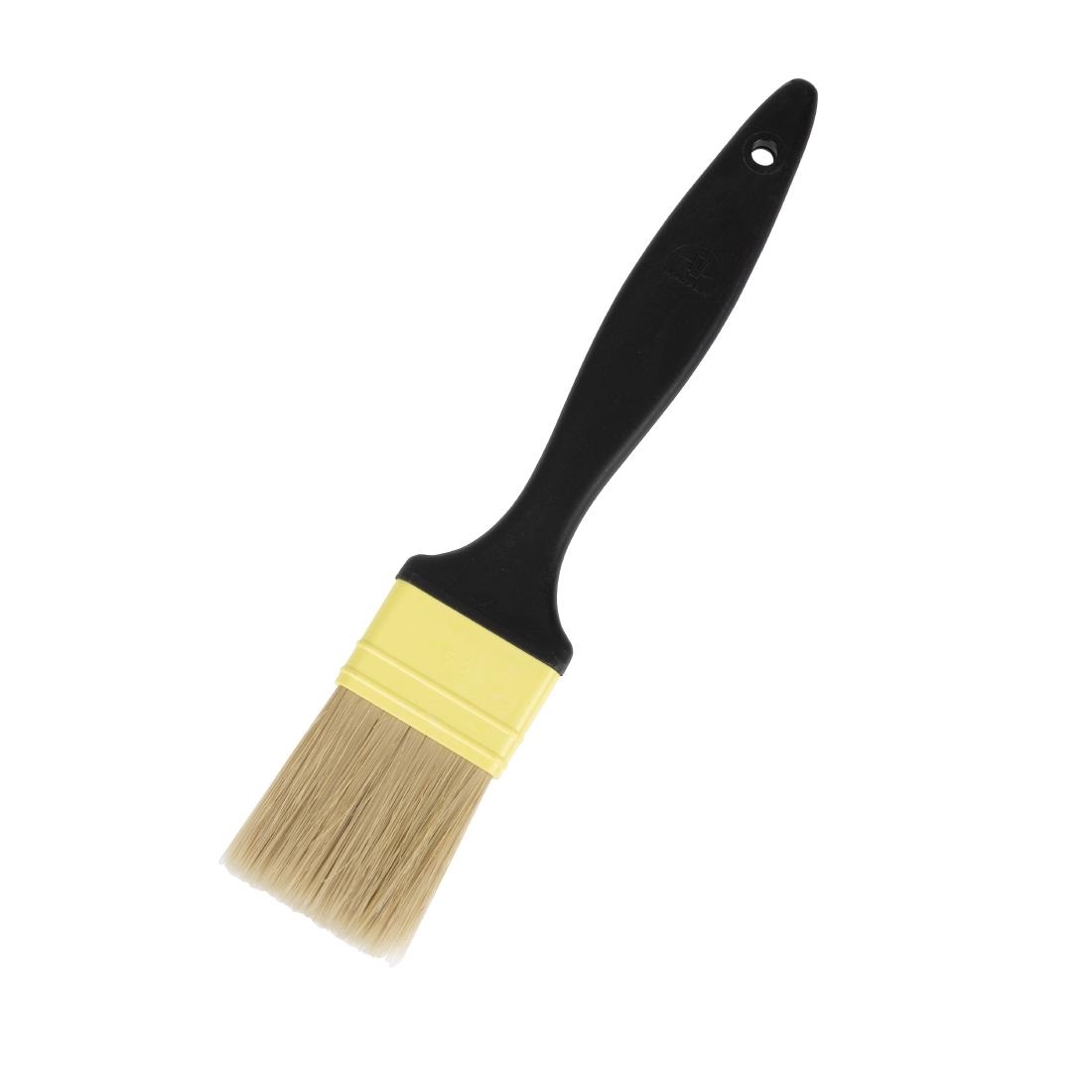 e445_upd23-2269.jpg Matfer Bourgeat Pastry Brush Natural Flat Bristles 5cm - Image 1
