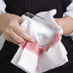 Vogue Heavy Tea Towel Red - Image 4