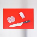 Hygiplas High Density Antibacterial Red Chopping Board 455x305x12mm - Image 6