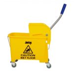 Jantex Kentucky Mop Bucket and Wringer 15Ltr Yellow - Image 2