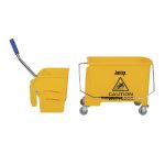Jantex Kentucky Mop Bucket and Wringer 15Ltr Yellow - Image 3
