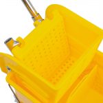 Jantex Kentucky Mop Bucket and Wringer 15Ltr Yellow - Image 4