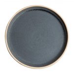 Olympia Canvas Flat Plates Blue Granite 250mm (6 Pack)