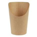 Colpac Recyclable Kraft Tortilla Wrap Scoops (1000 Pack)