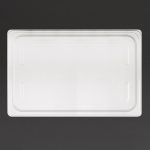 Nisbets Essentials Polypropylene 1/1 Gastronorm Lid Clear - Image 2