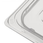 Nisbets Essentials Polypropylene 1/1 Gastronorm Lid Clear - Image 3