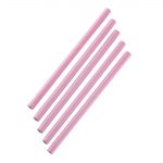 Fiesta Compostable Paper Smoothie Straws Pink (250 Pack) - Image 2