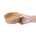 Fiesta Compostable Round Kraft Salad Bowls 500ml / 18oz (300 Pack) - Image 3