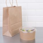 Fiesta Compostable Round Kraft Salad Bowls 1000ml / 35oz (300 Pack) - Image 6