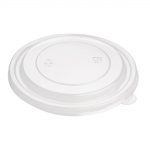 Fiesta Recyclable PET Round Salad Bowl Lids (300 Pack) - Image 2