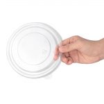 Fiesta Recyclable PET Round Salad Bowl Lids (300 Pack) - Image 4