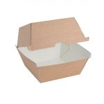 Fiesta Compostable Kraft Burger Boxes Large 112mm (150 Pack) - Image 4