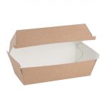 Fiesta Compostable Kraft Food Boxes Small 172mm (200 Pack) - Image 4