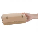 Fiesta Compostable Kraft Food Boxes Large 204mm (100 Pack) - Image 5