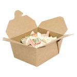 Fiesta Compostable Paperboard Food Cartons 600ml / 21oz (400 Pack) - Image 2