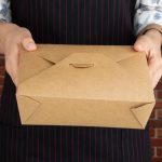 Fiesta Compostable Paperboard Food Cartons 1800ml / 63oz (200 Pack) - Image 5