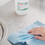 Nisbets Essentials Non-Woven Cloth Blue (Roll of 300 Sheets) - Image 6