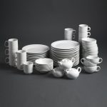 Olympia Whiteware Stacking Tea Cups 200ml (12 Pack) - Image 10