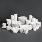 Olympia Whiteware Cappuccino Cups 284ml (12 Pack) - Image 9