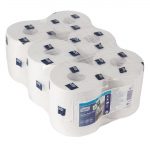 Tork Centrefeed Wiping Paper Plus White M2 (6 Pack) - Image 2