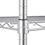 Vogue 4 Tier Wire Shelving Kit 1830x460mm - Image 4