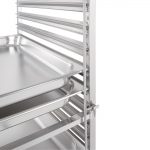 Vogue Gastronorm Racking Trolley 15 Level - Image 4