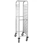 Vogue Gastronorm Racking Trolley 20 Level