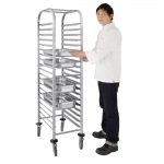Vogue Gastronorm Racking Trolley 20 Level - Image 3