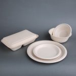 Fiesta Compostable Bagasse Round Bowls Natural Colour 11oz (50 Pack) - Image 2