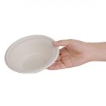 Fiesta Compostable Bagasse Round Bowls Natural Colour 11oz (50 Pack) - Image 3