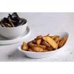 Olympia Whiteware Oval Eared Dishes 204mm (6 Pack) - Image 3