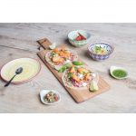 Olympia Oak Wood Paddle Board Medium 400mm - Image 2