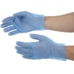 Nisbets Essentials Powder-Free TPE Gloves Blue L (200 Pack) - Image 6