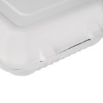 Fiesta Compostable Bagasse Hinged Food Containers 236mm (200 Pack) - Image 5